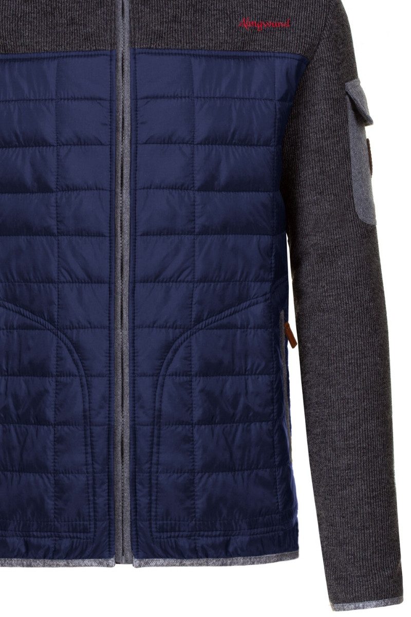 Almgwand Outdoorjacke Steppjacke Herren - HEHLENKOPF - dunkelblau/shadow