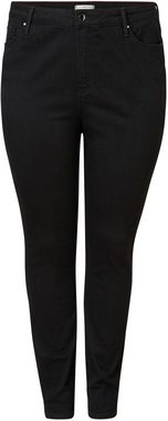 Tommy Hilfiger Curve Skinny-fit-Jeans CRV HARLEM U SKINNY HW BLACK mit Tommy Hilfiger Logo-Flag