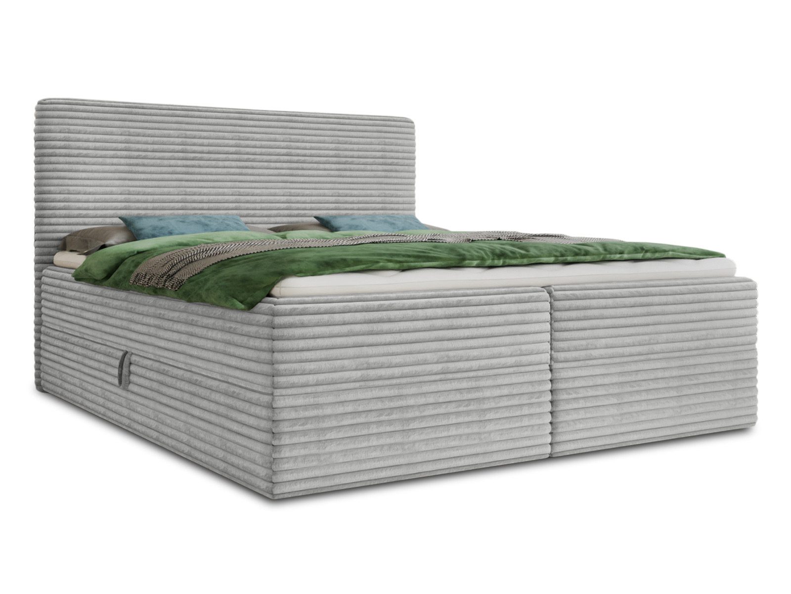 Sofnet Boxbett Mollo (mit zwei Bettkästen, Bonell-Matratze und Topper), Dop günstig online kaufen