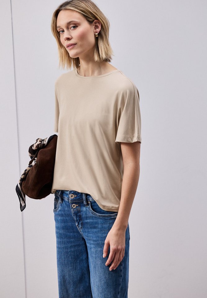 STREET ONE T-Shirt mit Stretchanteil