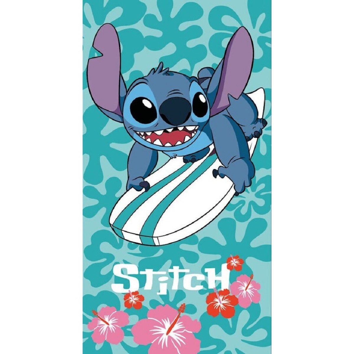 Lilo & Stitch Strandtuch Badetuch 70 × 140 cm leicht und schnelltrocknend