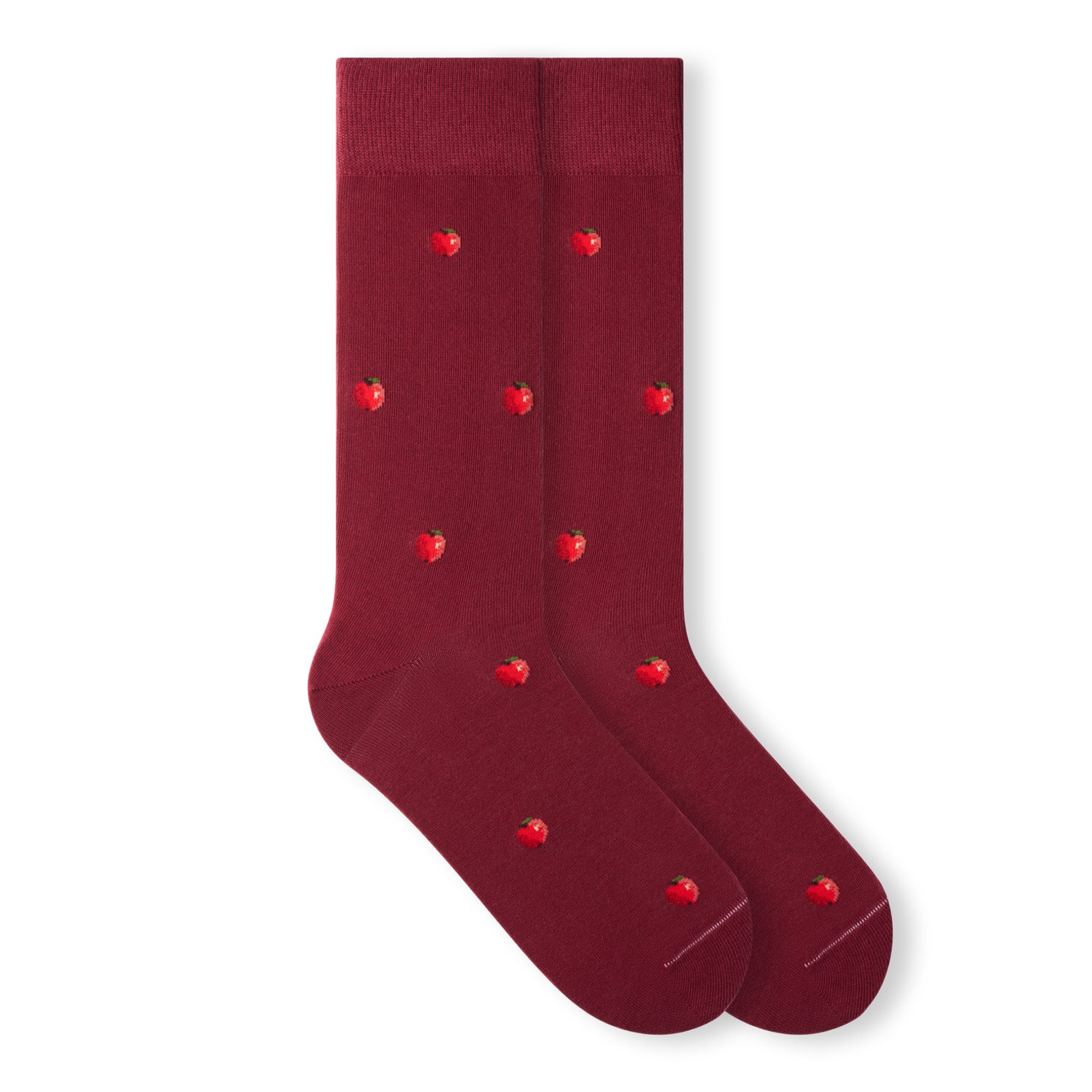 von Jungfeld Socken FRUITY ICONS Bio-Baumwolle 36-46 Unisex 1 Paar (1-Paar, 1 Paar) Bunte, Gemusterte Socken aus Bio-Baumwolle für Damen & Herren