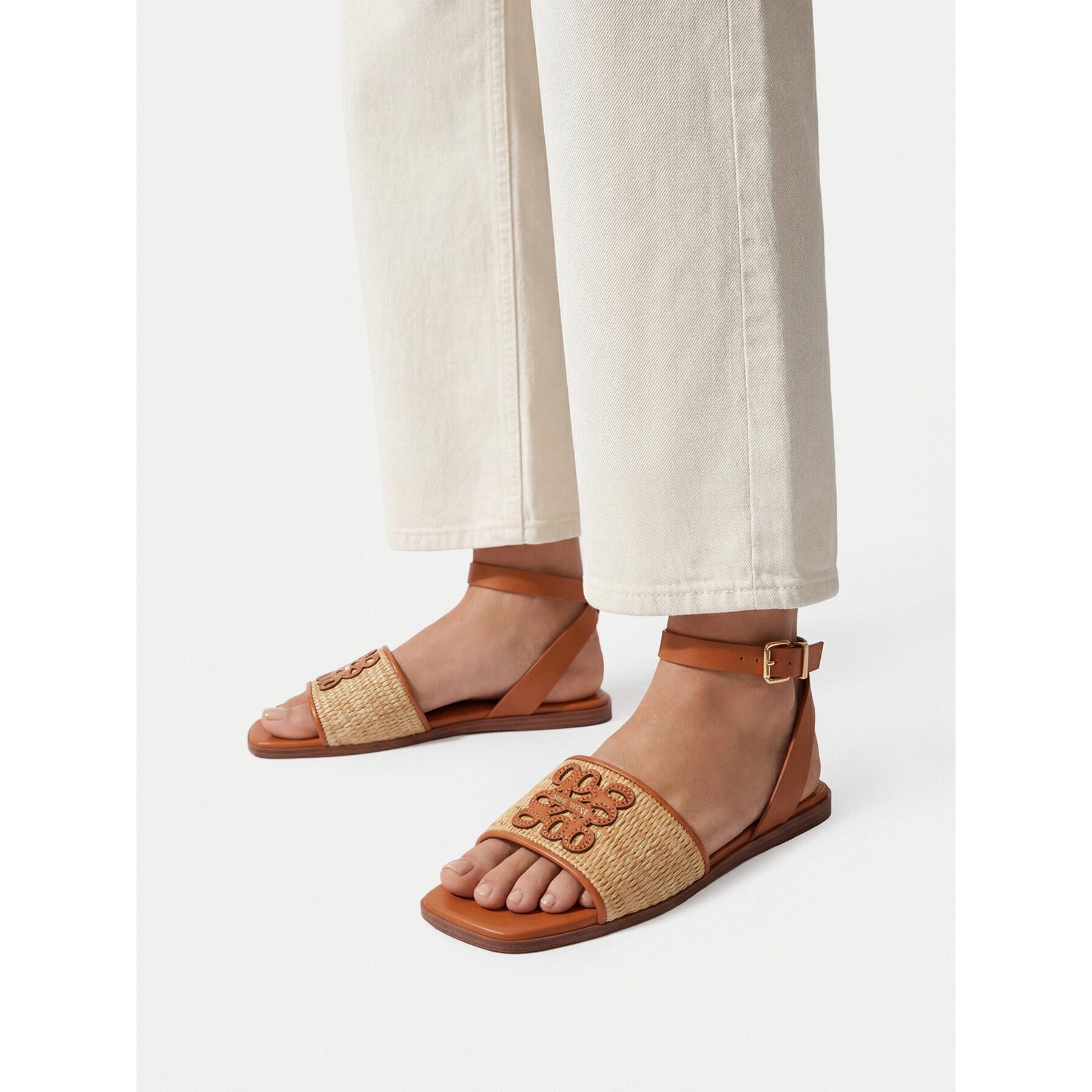 Nine West Braune Damensandalen von Nine West Sandale