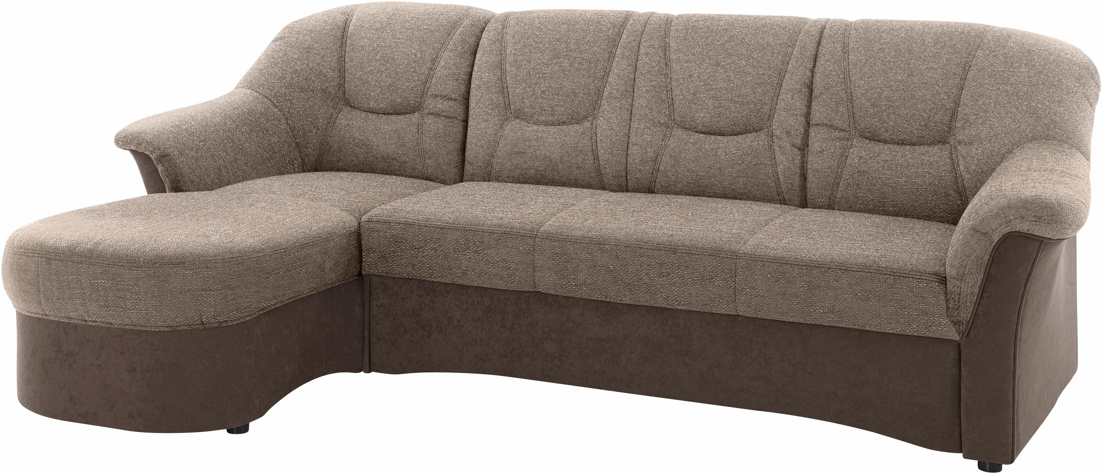 DOMO collection Ecksofa "Sarafina zeitlos und komfortabel, optional mit Fed günstig online kaufen