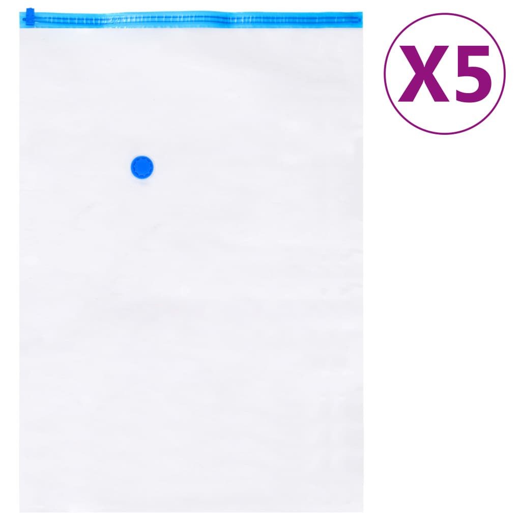 vidaXL Aufbewahrungskorb Vakuumbeutel Aufbewahrungsbeutel 2 Größen 10 Stk. (10 St)