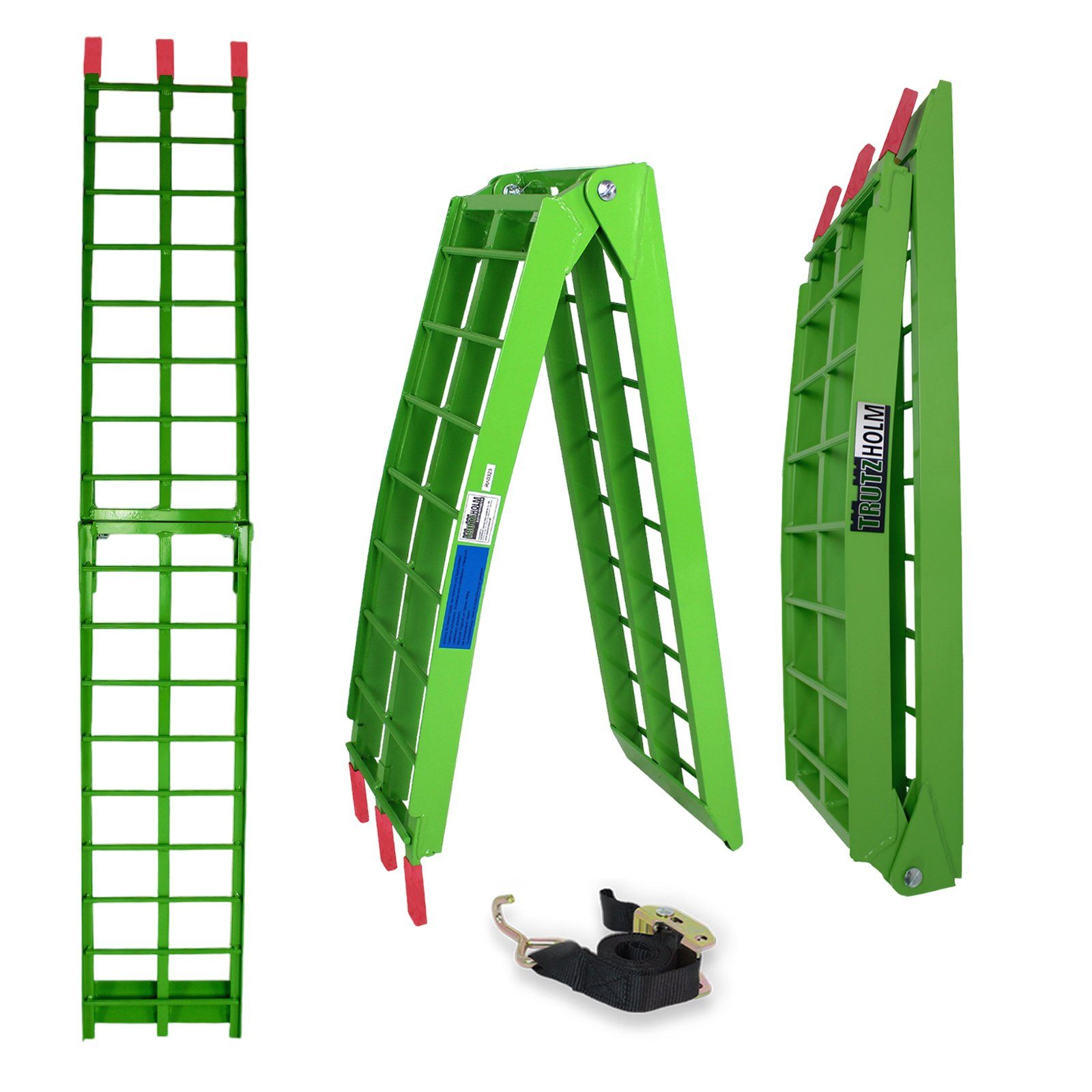 Auffahrrampe Rampe Auffahrrampe Verladerampe Alu 340 kg klappbar