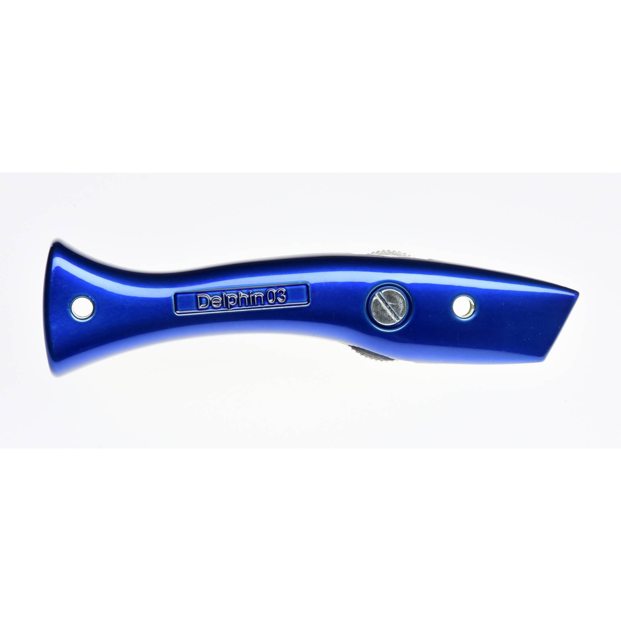 Style-Edition Delphin Cutter Candy Blau Cuttermesser Delphin®-03 Universalmesser Gelb -