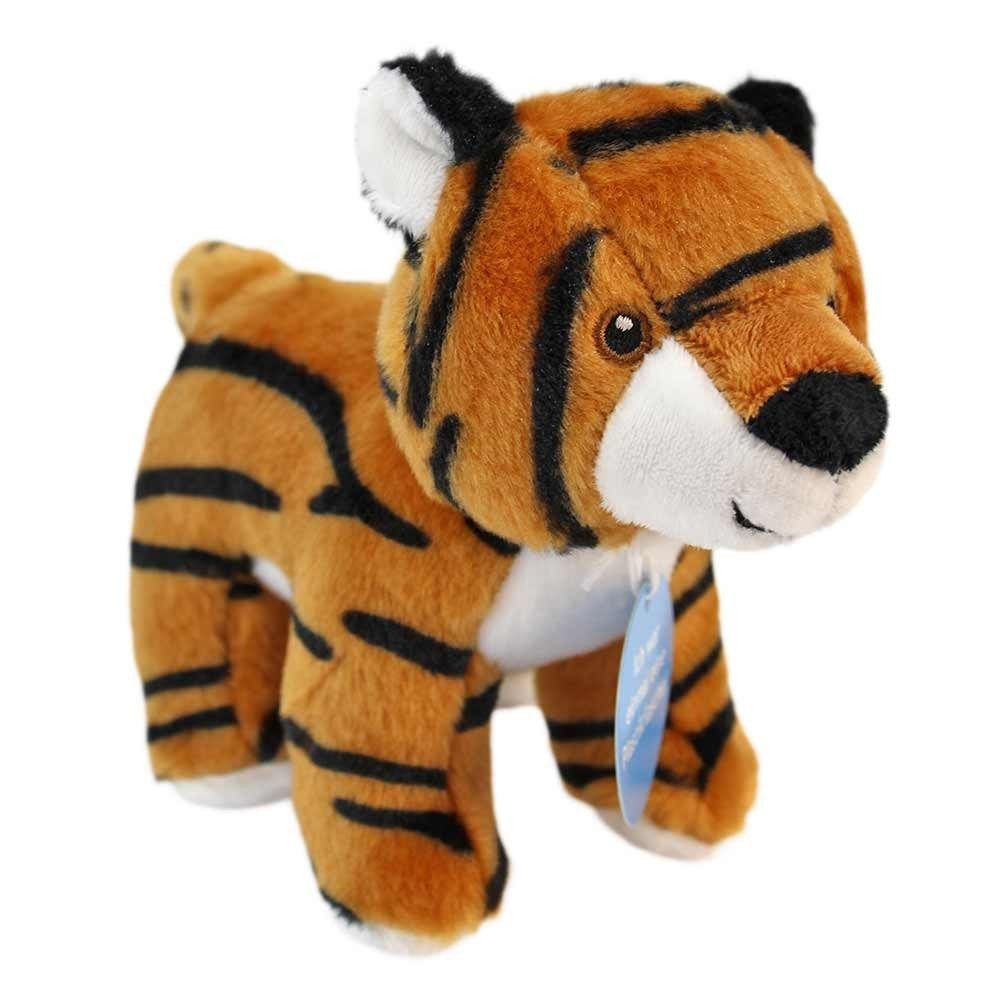 bauer Tierkuscheltier Plüschtiger 15 cm Kuscheltier Tiger Stofftier Plüschtiere Tierfigur, Kuscheltier Spielzeug Kinder Geschenk