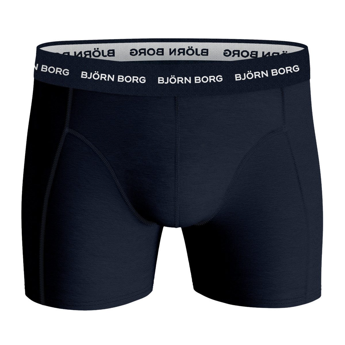 Björn Borg Boxershorts Cotton Stretch Boxer 5er Pack Herren (5-St) Unterhose, Retroshorts, Pants, Shorts, Slips