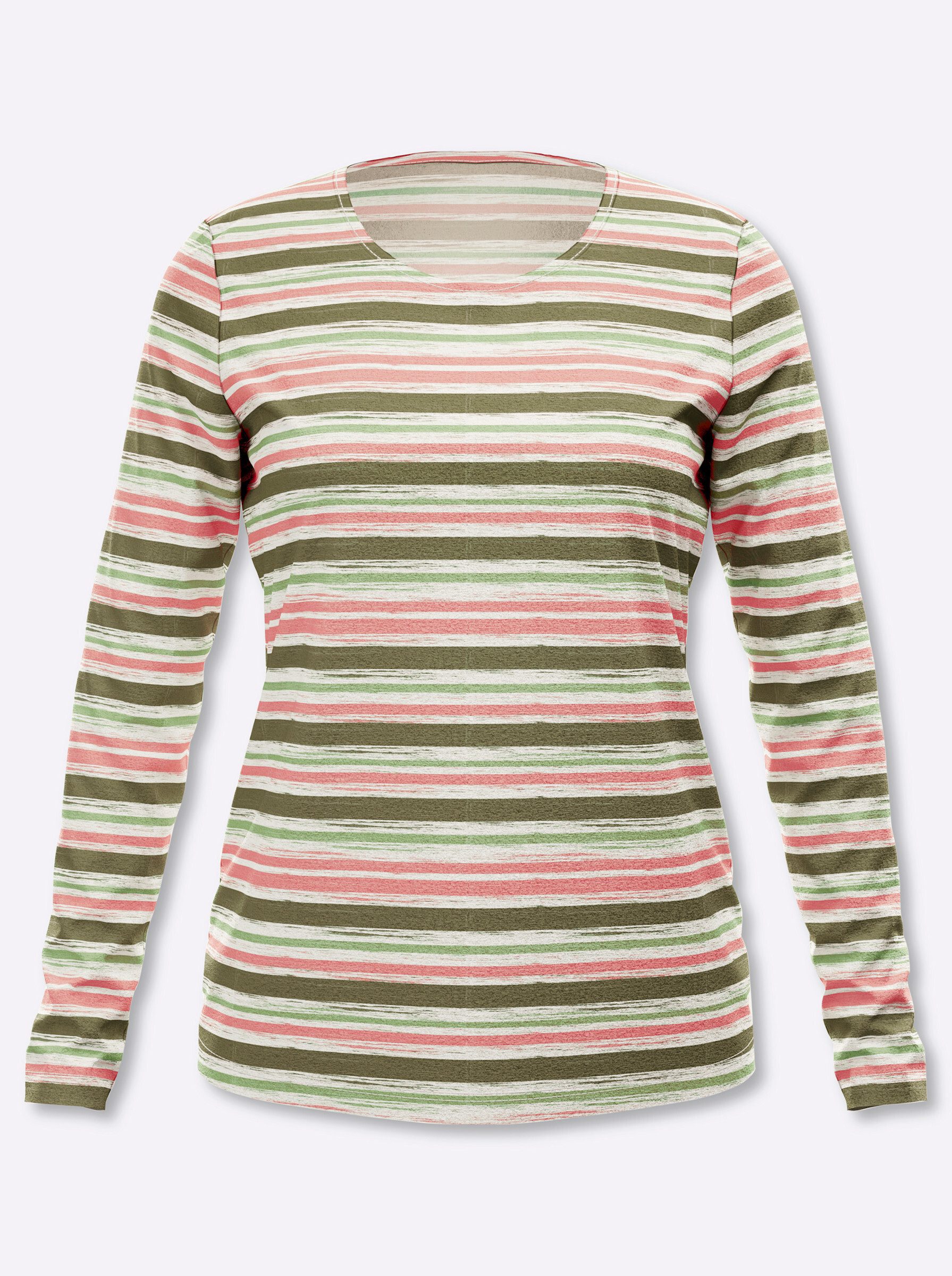 T-Shirt Ringelshirt Langarm