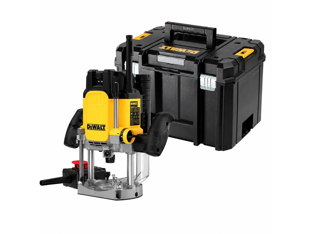 DeWalt Oberfräse 2.300 Watt, (Set), 2300 W Motorleistung, Fräserdurchmesser 50 mm