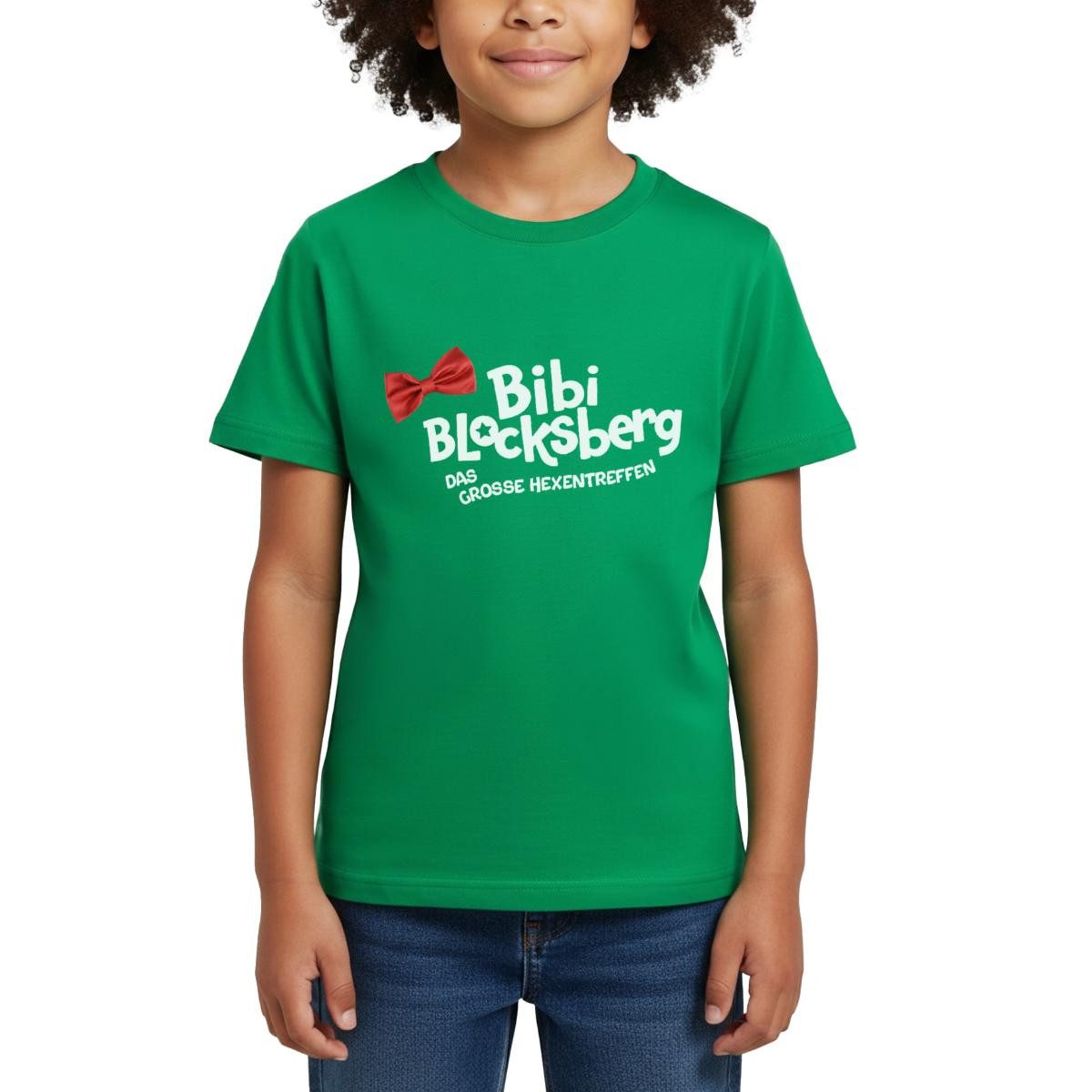 Spreadshirt T-Shirt Bibi Blocksberg Film Das Große Hexentreffen Kinder T-Shirt (1-tlg) Fällt klein aus. Wir empfehlen, eine Größe größer zu bestellen.