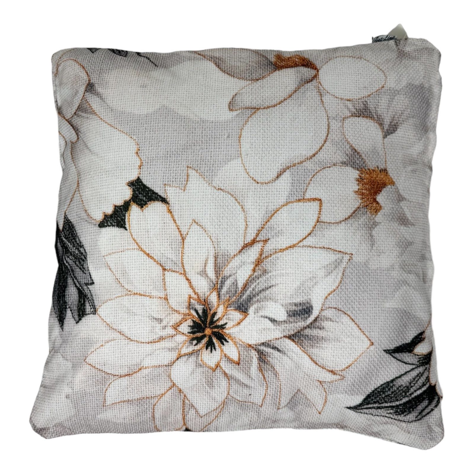 Jet-Line Dekokissen 2-er Deko Kissen Set Pfingstrose 40x40 cm Sofakiss günstig online kaufen