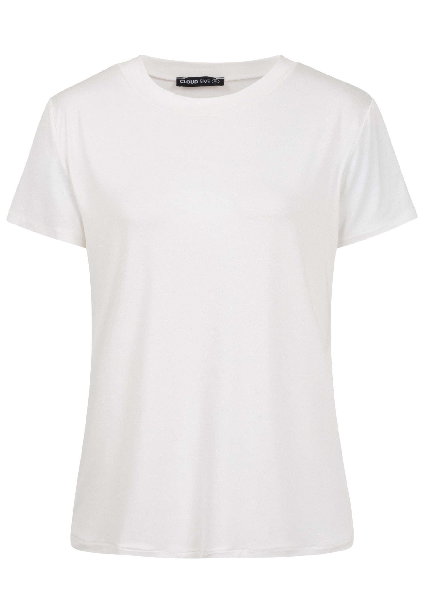 CLOUD 5IVE T-Shirt CLOUD 5IVE Viskose T-Shirt Print (1-tlg)