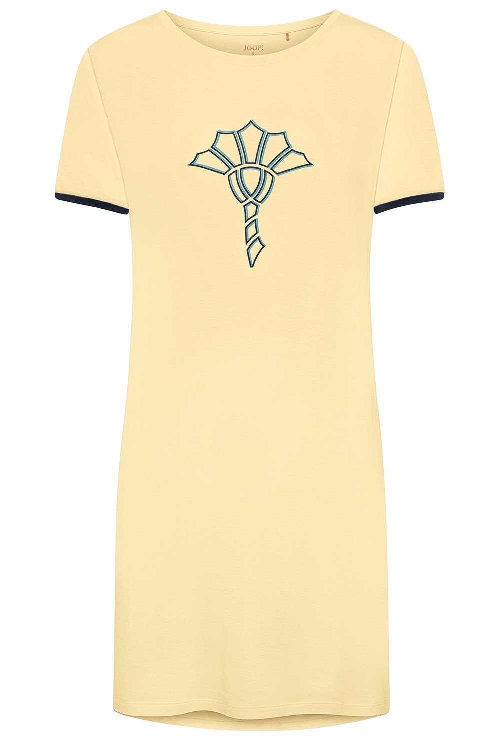 JOOP! Bodywear Nachthemd Loungewear Bigshirt Modalqualität softer Short in Sleeve Nachthemd Damen (503) (1-tlg) Sleepshirt vanilla