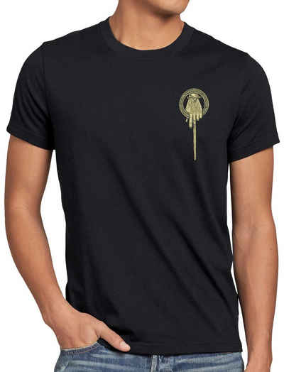 style3 Print-Shirt Herren T-Shirt Hand des Königs tyrion lannister baratheon