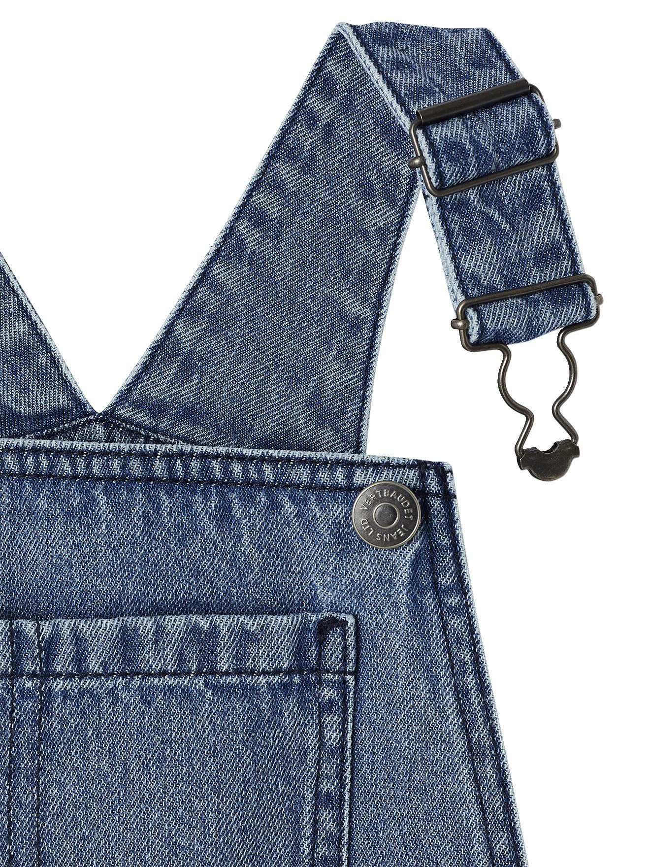 vertbaudet Latzhose Jungen Latzhose aus leichtem Denim