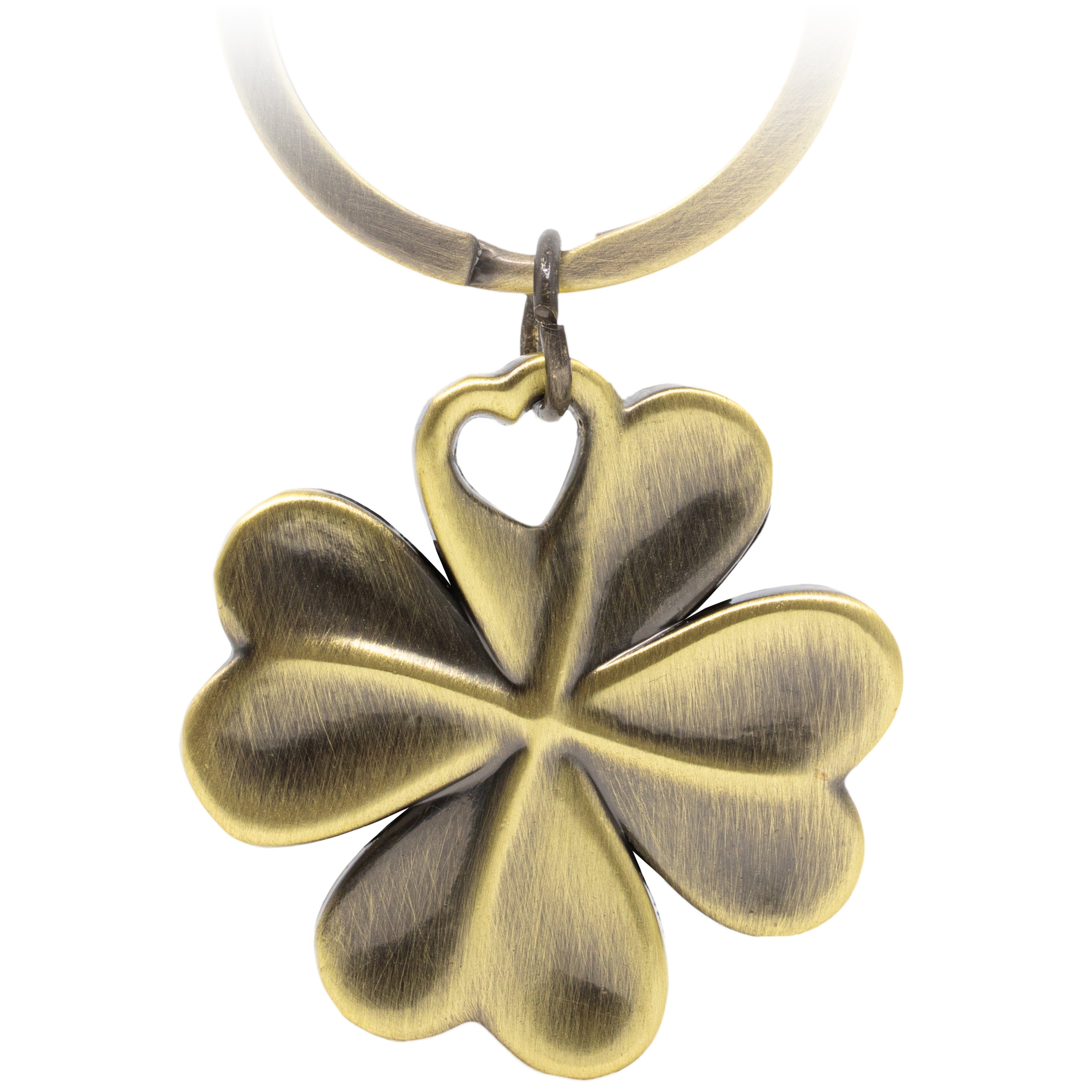 FABACH Schlüsselanhänger Glücksbringer Kleeblatt - Viel Erfolg Prüfung - Vi günstig online kaufen