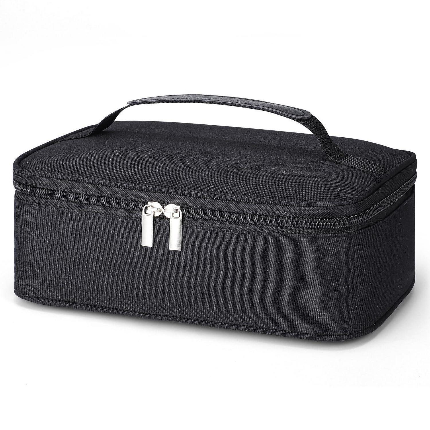 Kühltasche Kühltasche Lunchtasche Lunchbox Lunchbag Kinder Büro Schule Schwarz 4L