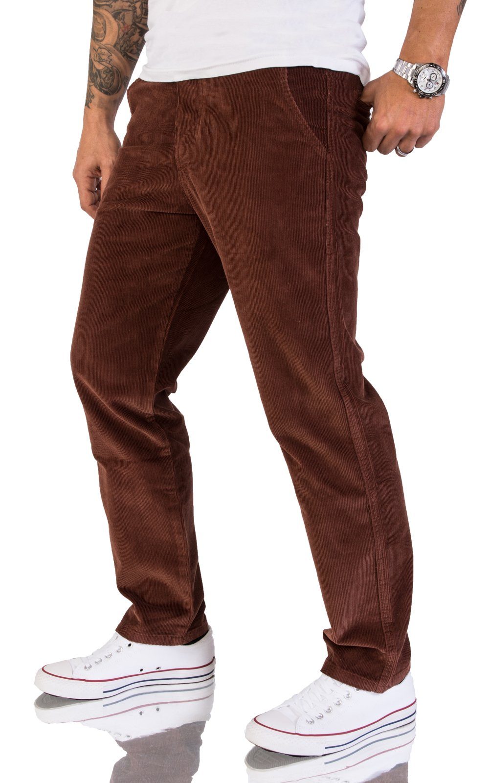Rock Creek Cordhose Herren Regular Fit Cordhose RC-2156