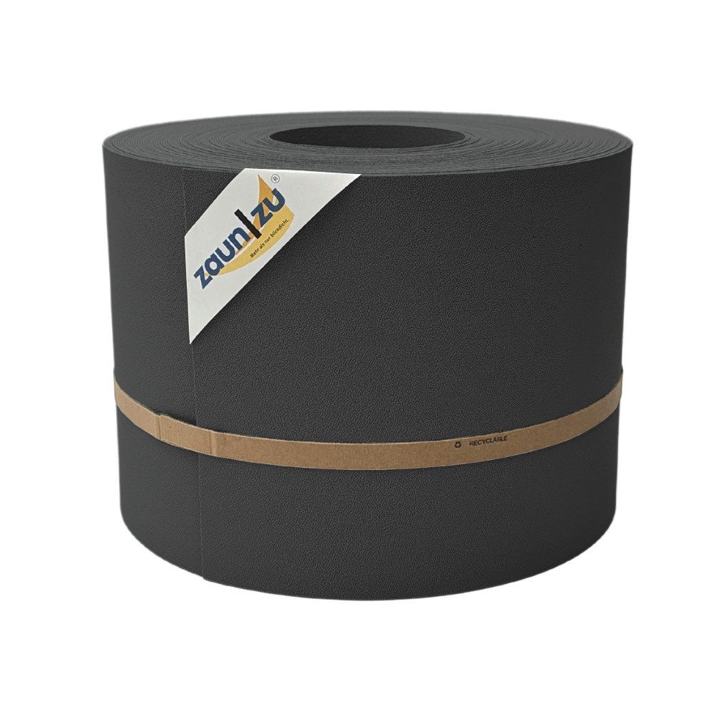 zaunzu Sichtschutzstreifen PP für Doppelstabmatten Zaunblende Anthrazit, 35 günstig online kaufen