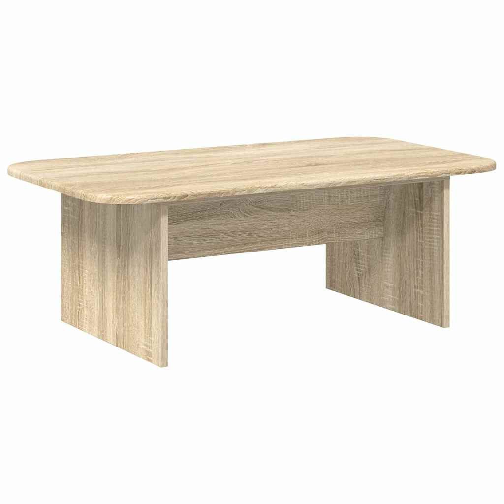 vidaXL Couchtisch Couchtisch Sonoma-Eiche 93 x 53 x 33 cm Holzwerkstoff (1- günstig online kaufen