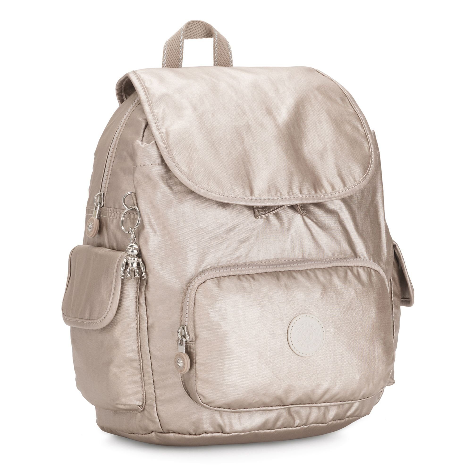 KIPLING Rucksack Plus, Basic glow Polyamid metallic