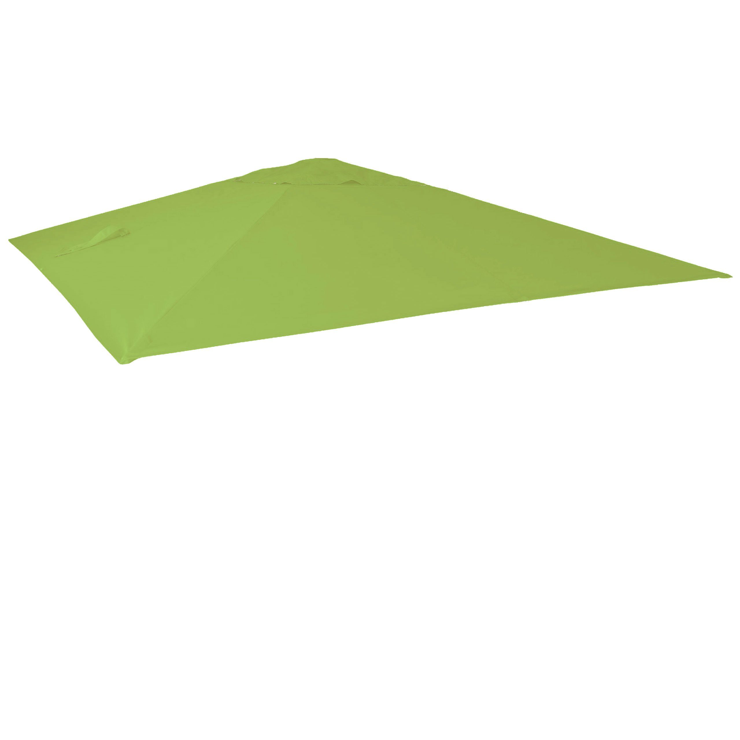 MCW Ampelschirmbespannung MCW-A96-E-A, 295x395 cm, Ø 500 cm, Mit Luftzirkulationshaube zur besseren Wärmeregulierung