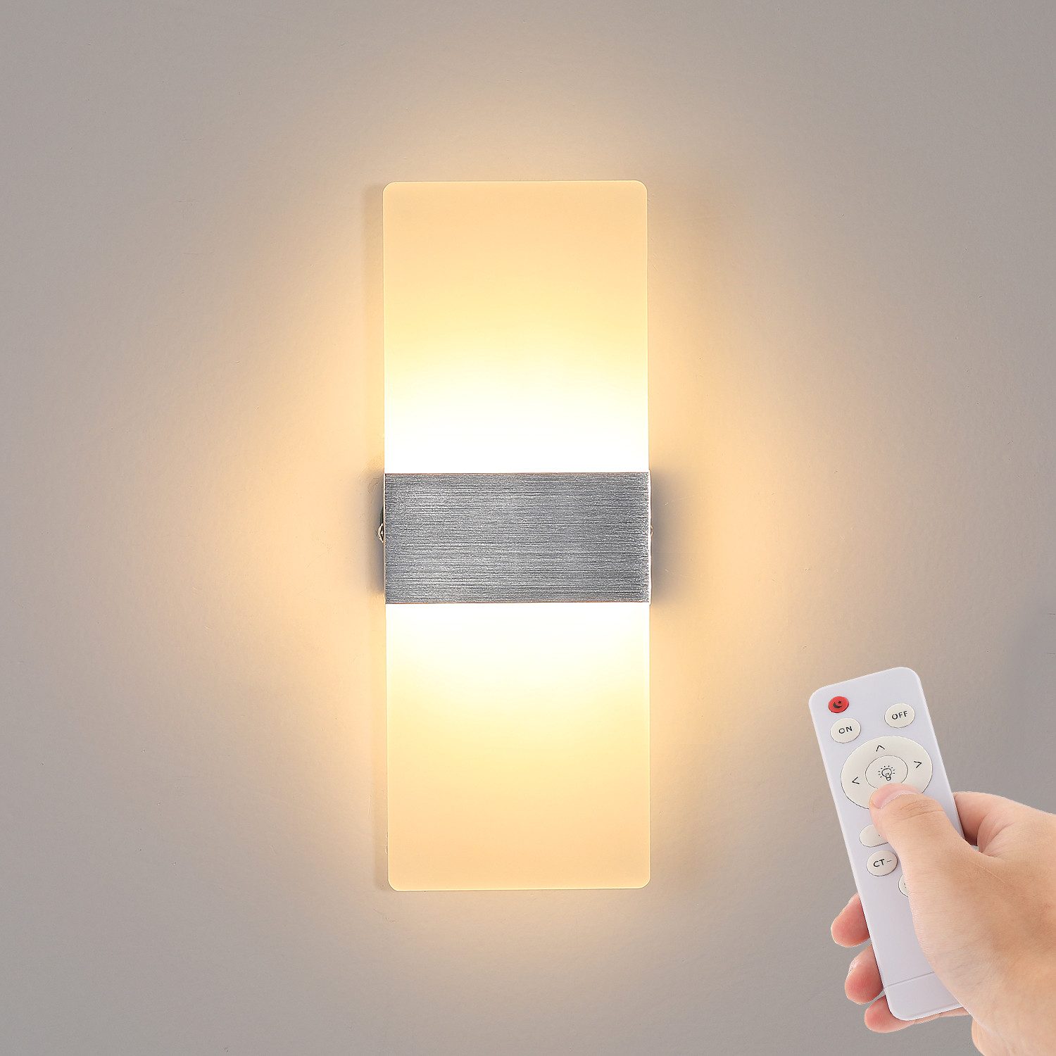 oyajia Wandleuchte 12W Dimmbar LED Wandleuchte günstig online kaufen