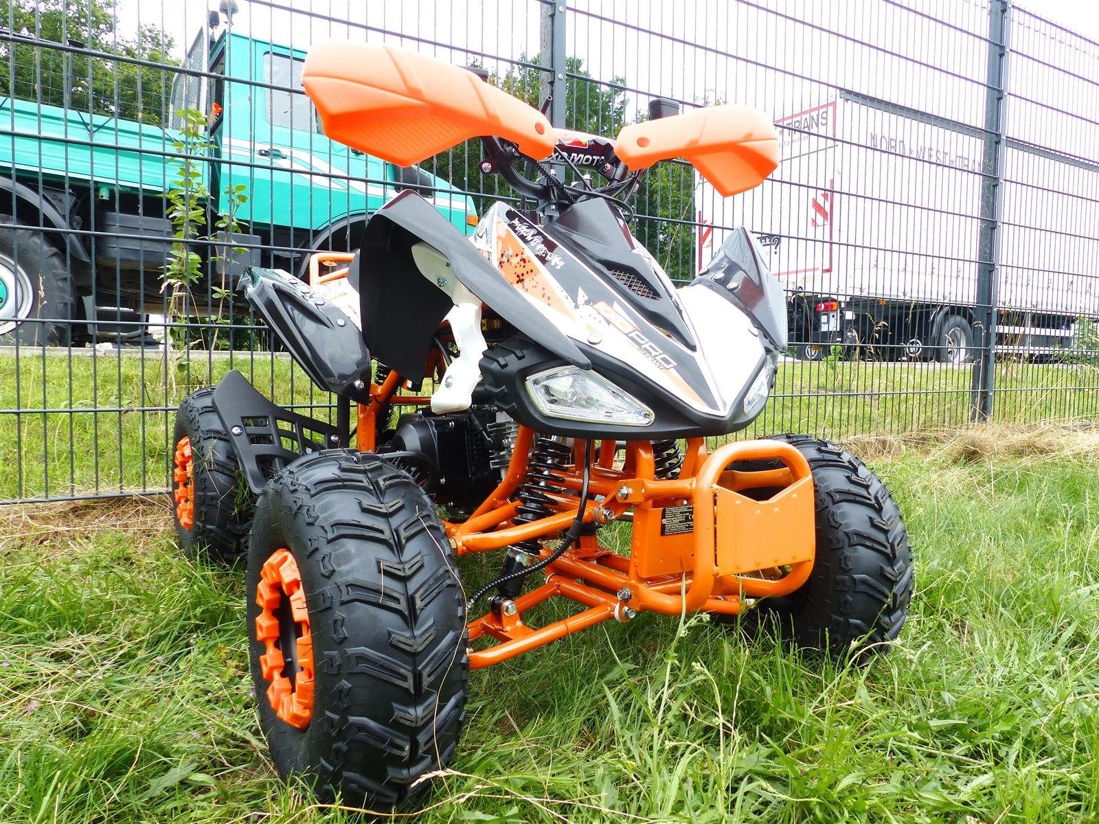 KXD Quad 125ccm Quad ATV Kinder Quad Pitbike Quad 7 Zoll ATV 004 PRO Orange