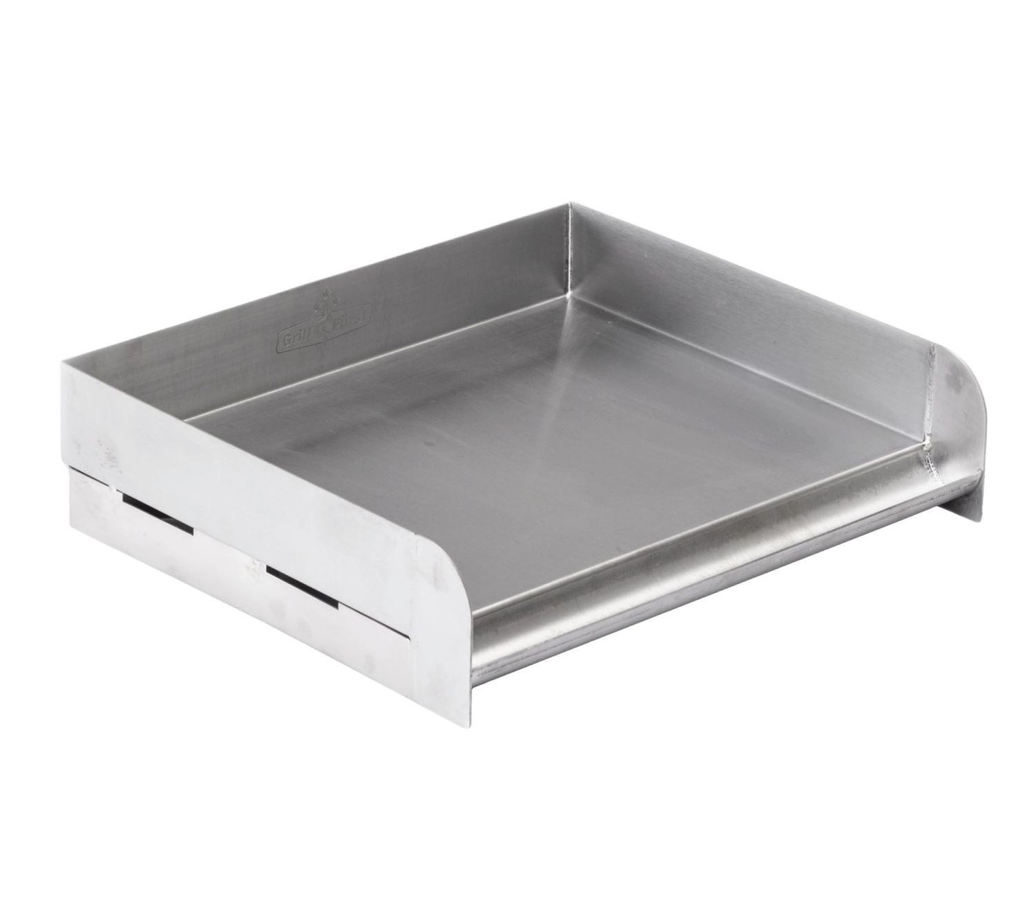 Grillfürst Grillplatte Grillfürst Edelstahl Plancha / Teppanyaki Pfanne - 32 x 28 cm