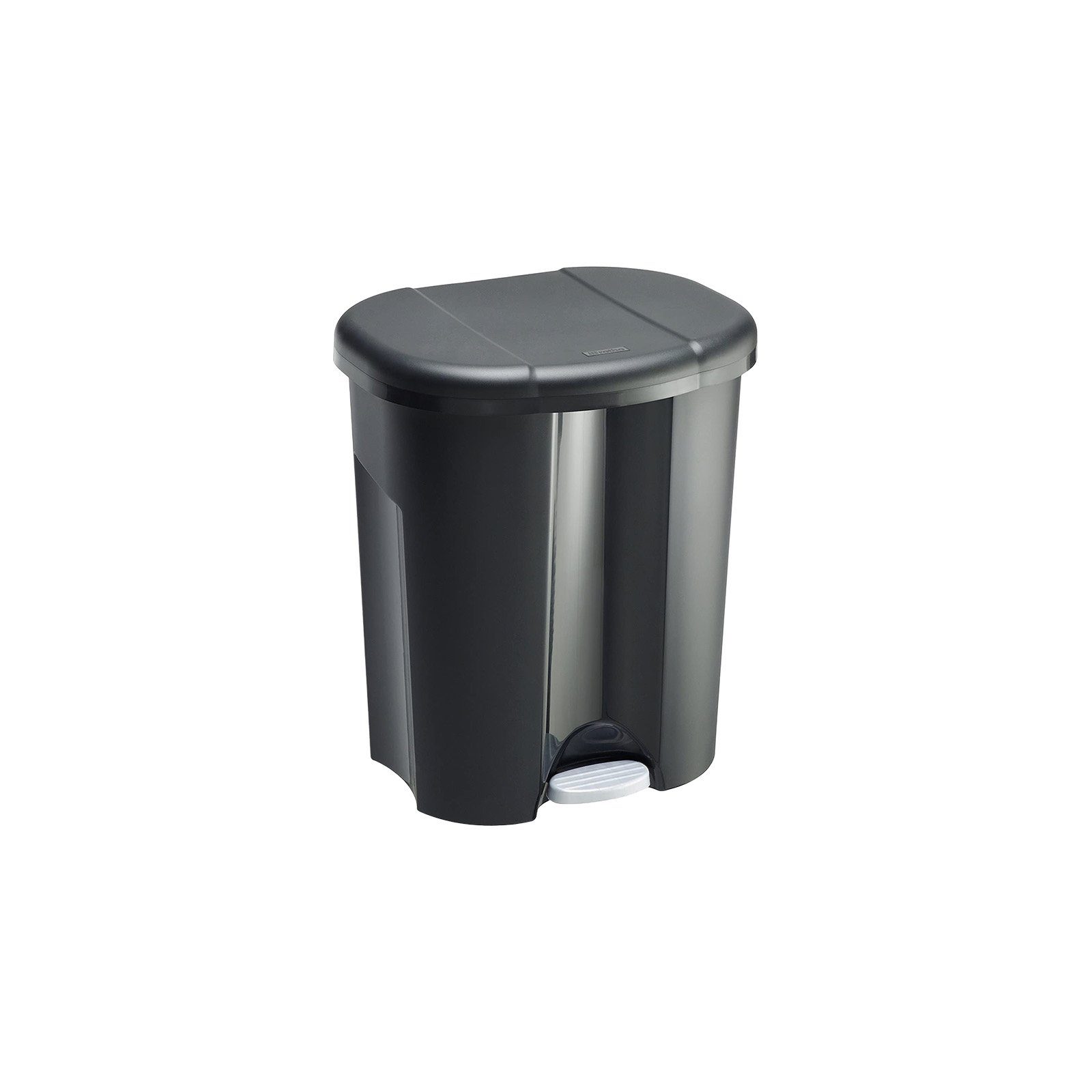ROTHO Mülleimer Trittabfalleimer TRIO 1 x 10 l, 2 x 15 l je 3 Einsätzen