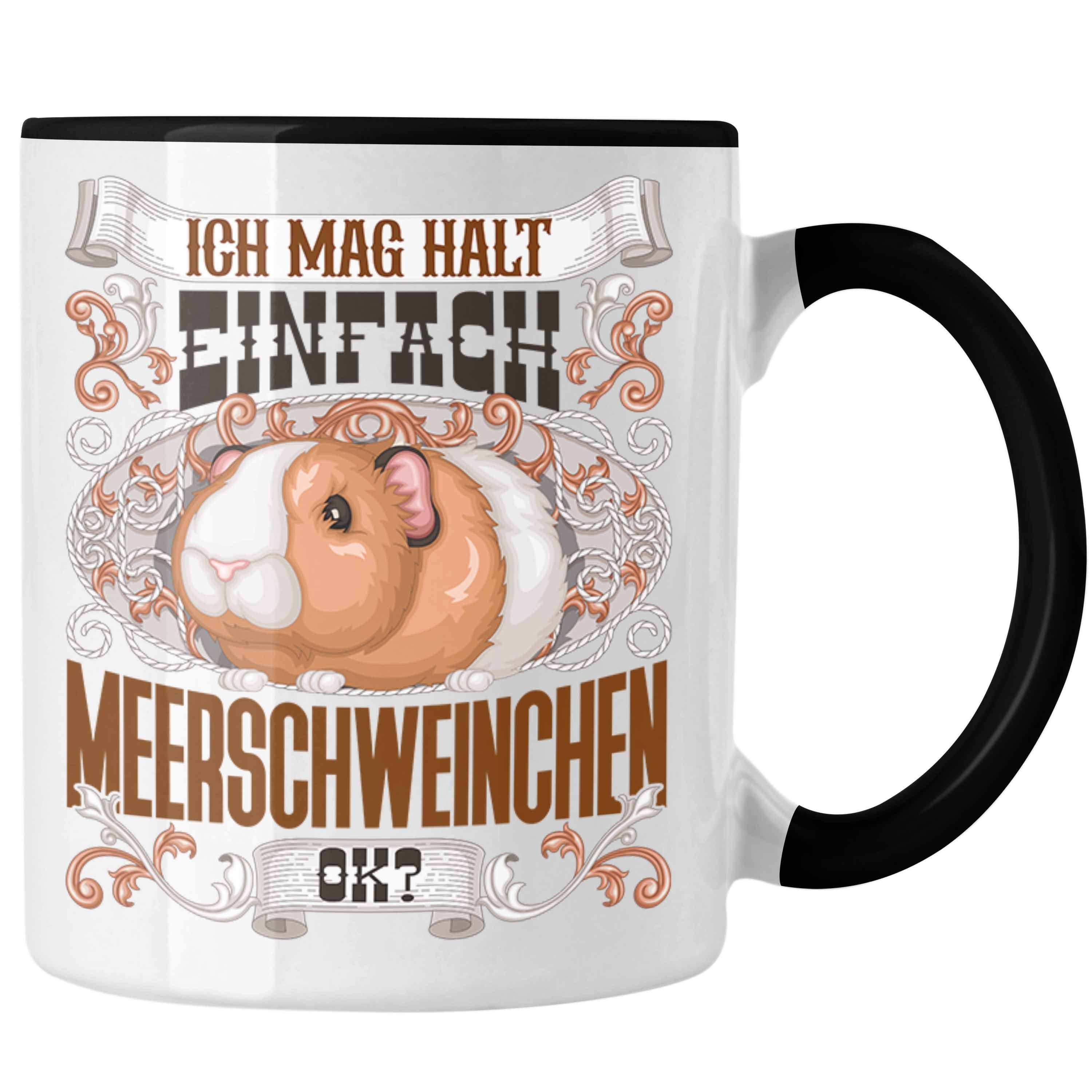 Schwarz Geschenk S Tasse - Besitzer Meerschweinchen Meerschweinchen Tasse Trendation Trendation