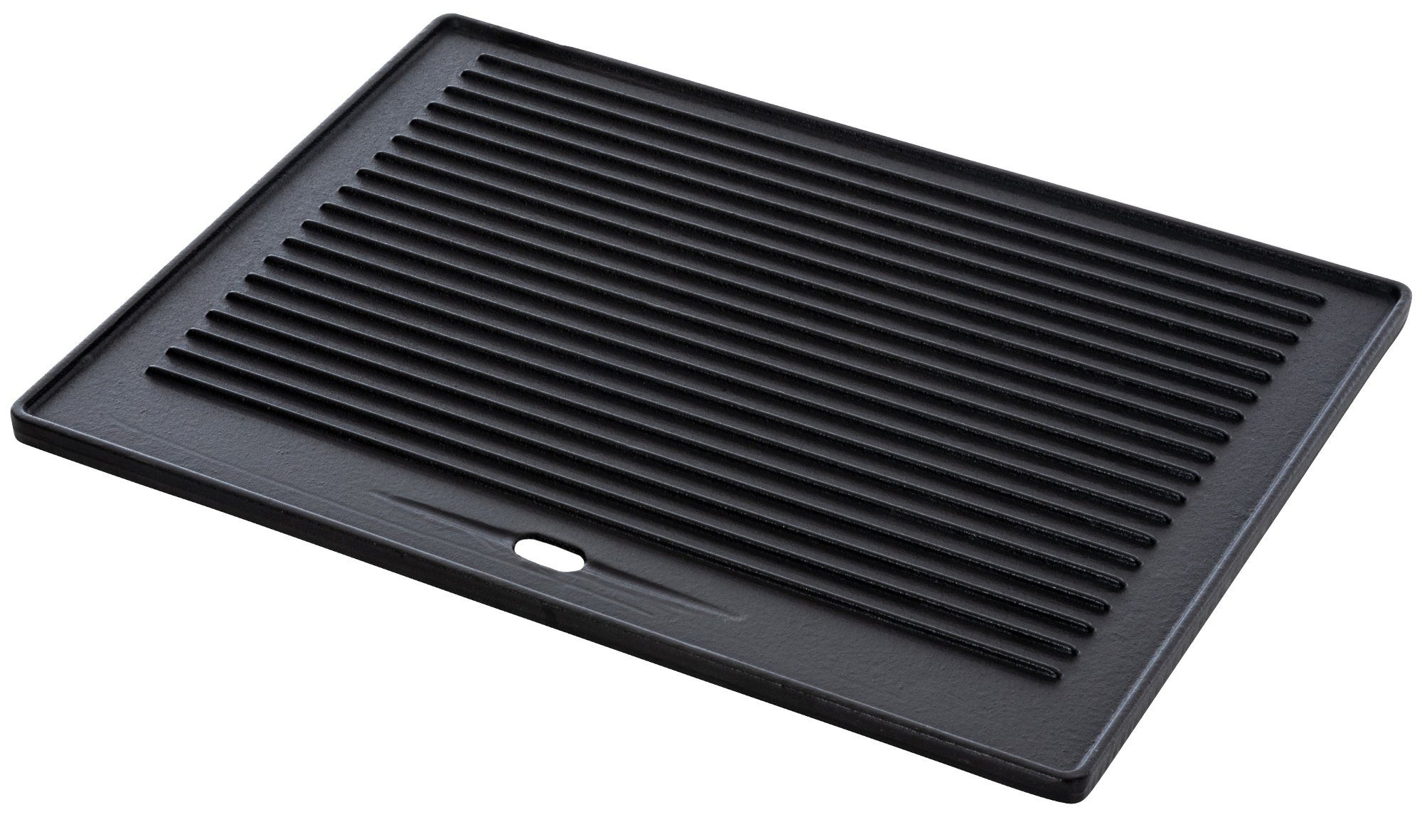 CLP Grillplatte Grillplatte, aus Gusseisen, beidseitig nutzbar