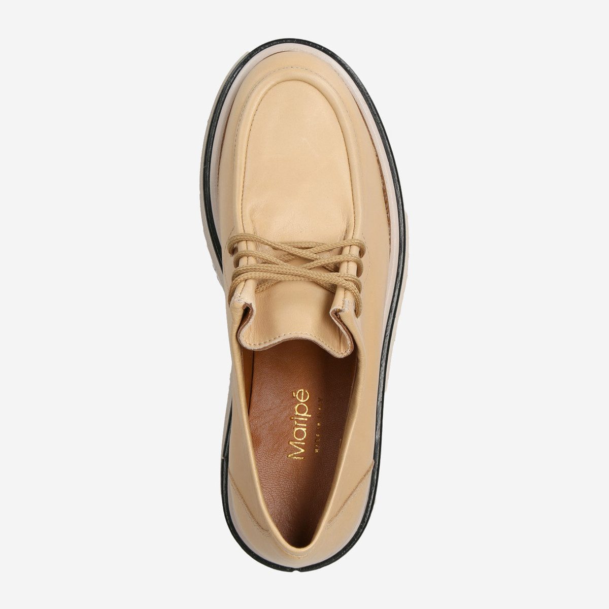 Maripé Maripé CASORIA ABETONE, Schnürschuhe, Beige, Damen Schnürschuh