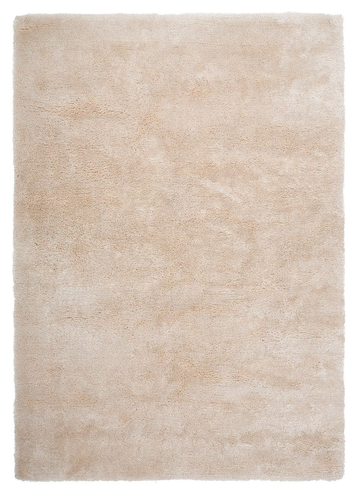Kayoom Hochflor-Teppich Dolphin 500, rechteckig, Höhe: 35 mm, Hochflor, Modernes Muster, Uni, Fußbodenheizungsgeeignet, Wohnzimmer