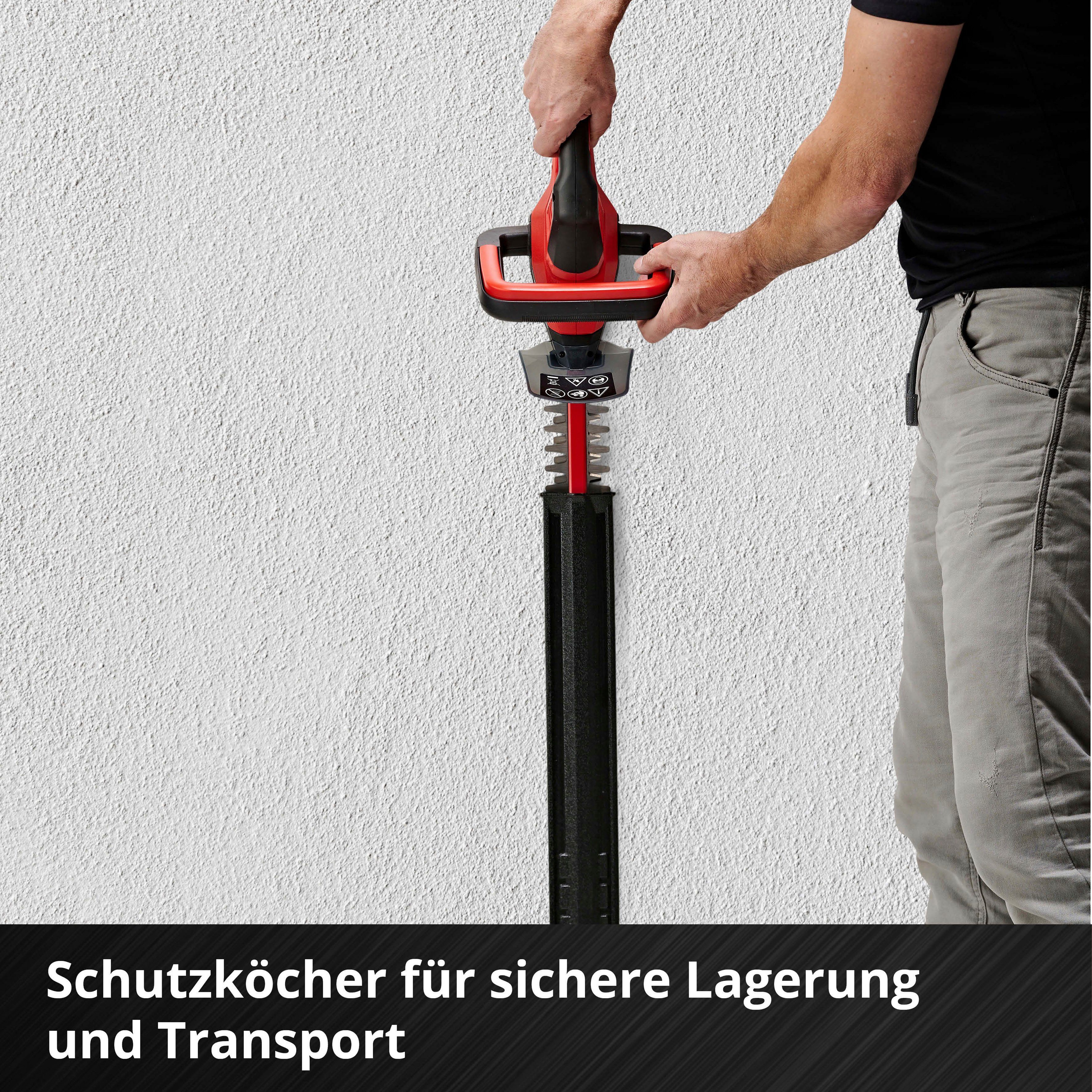 Einhell Akku-Heckenschere GC-CH 18/40 Li Solo, 40 cm Schnittlänge, ohne Akku und Ladegerät – Bild 3 von 5