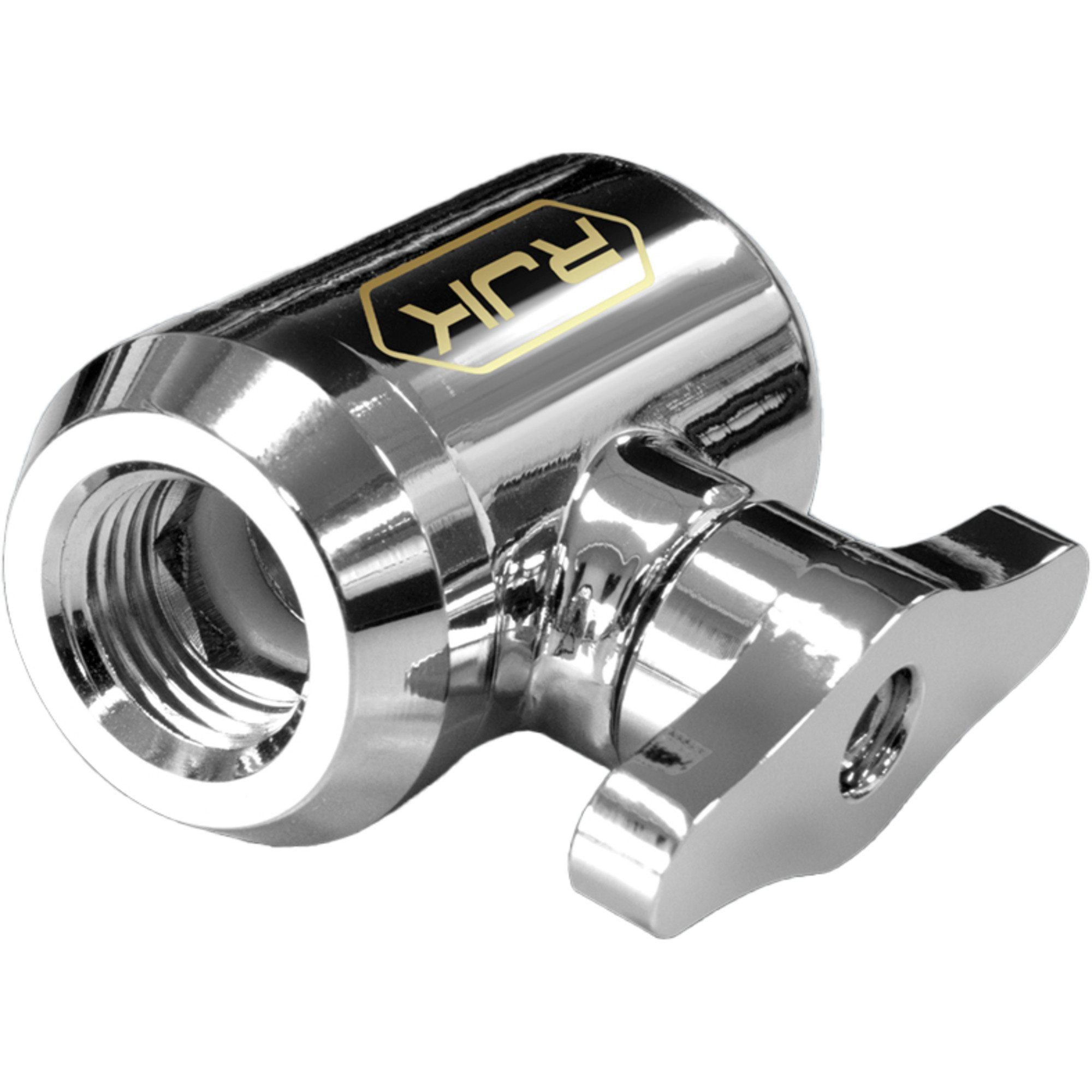 Wasserkühlung RAIJINTEK RJK Draining Valve Silver, Ventil