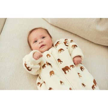 Jollein Babyschlafsack Schlafsack 70 cm Savannah mit abnehmbaren Ärmeln
