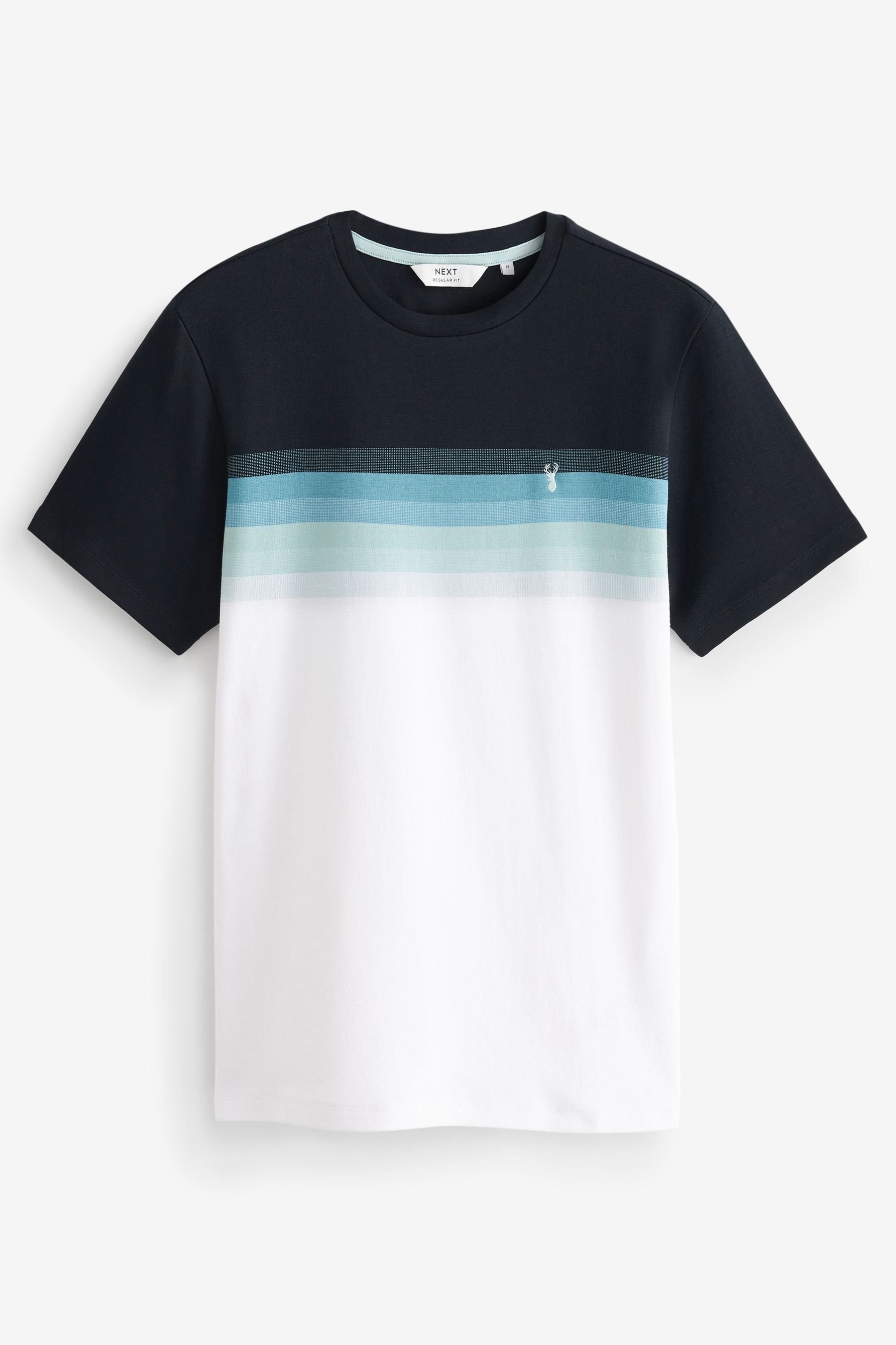 T-Shirt Weiches Next White/Blue (1-tlg) T-Shirt