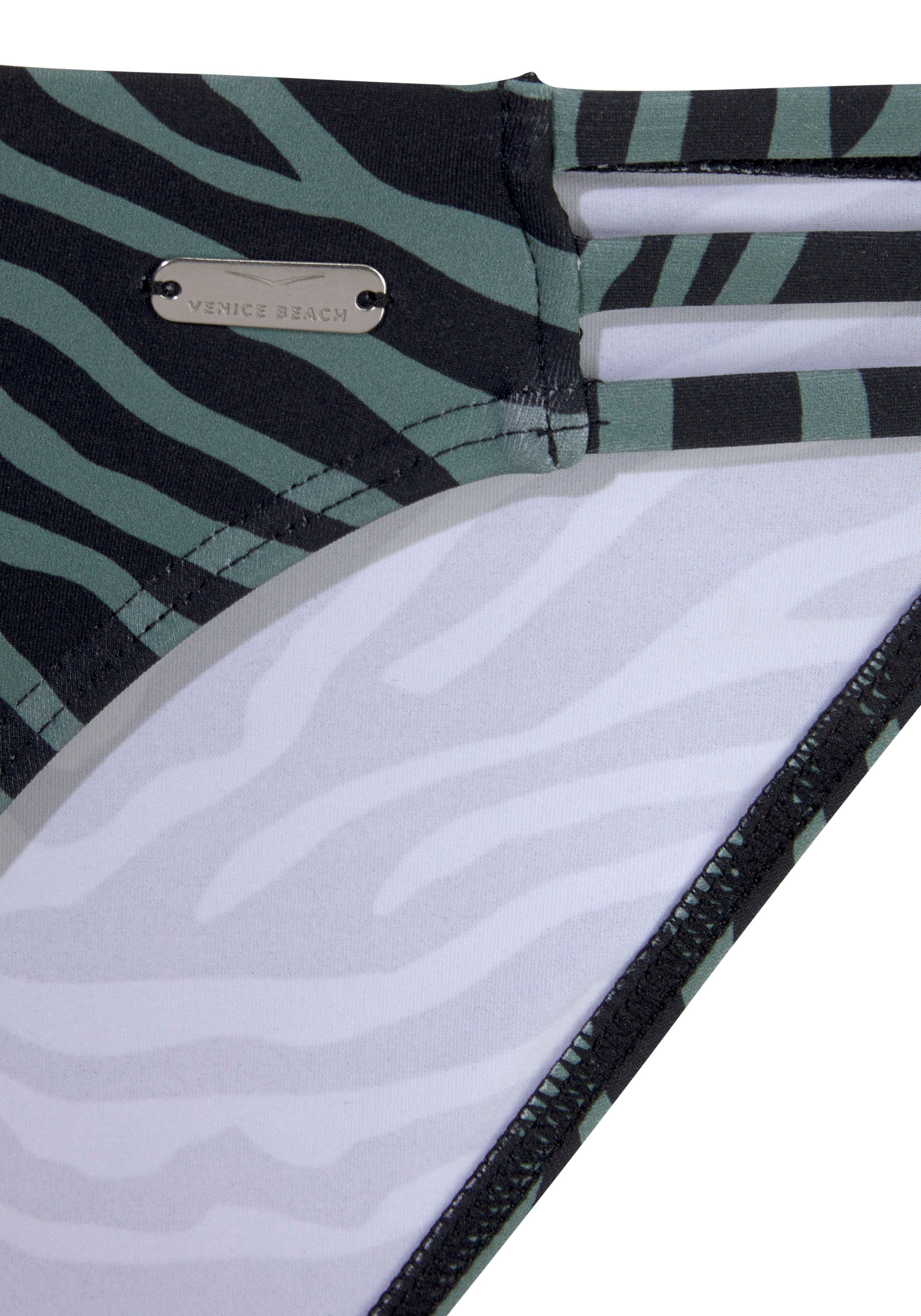 Venice Beach Bikini-Hose Riella mit seitlichen Zierbändern