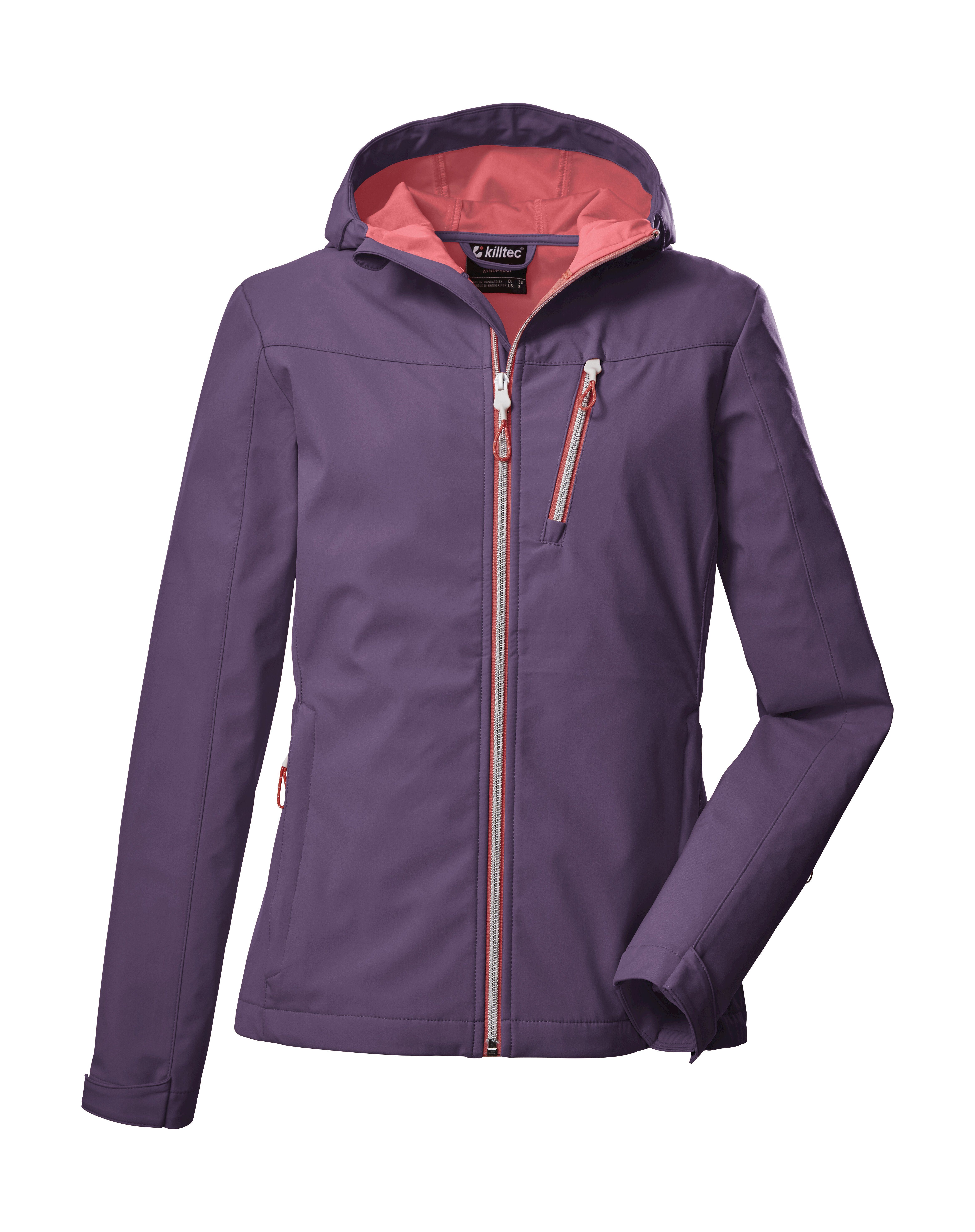 Killtec Softshelljacke KOS 179 WMN SFTSHLL JCKT pflaume