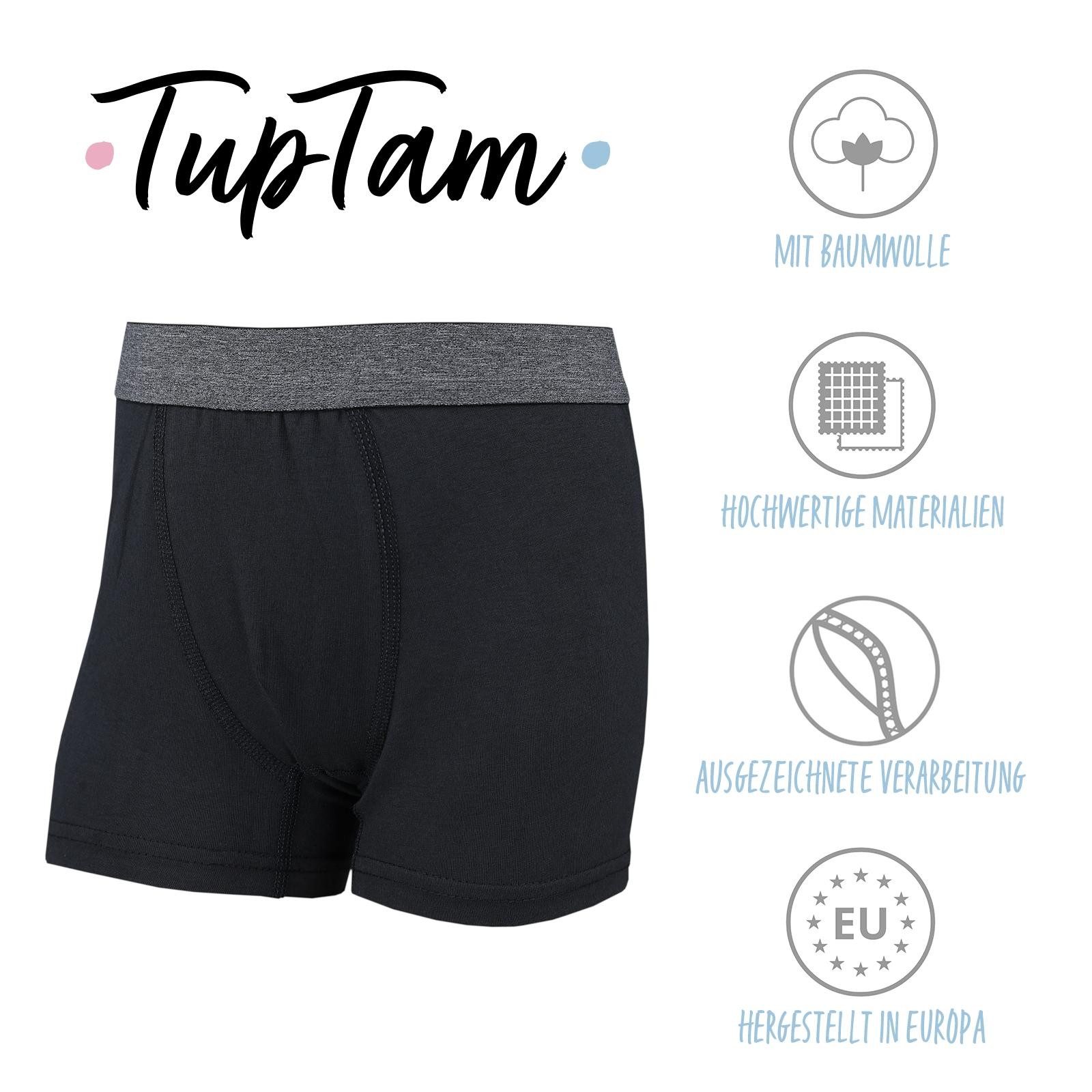 TupTam Boxershorts Jungen Boxershorts Unterhose Kinder Boxer Unterwäsche 10er / 5er Pack – Bild 2 von 5