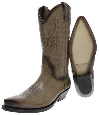 Mayura Boots 1920 Westernstiefel Braun Cowboystiefel Rahmengenäht