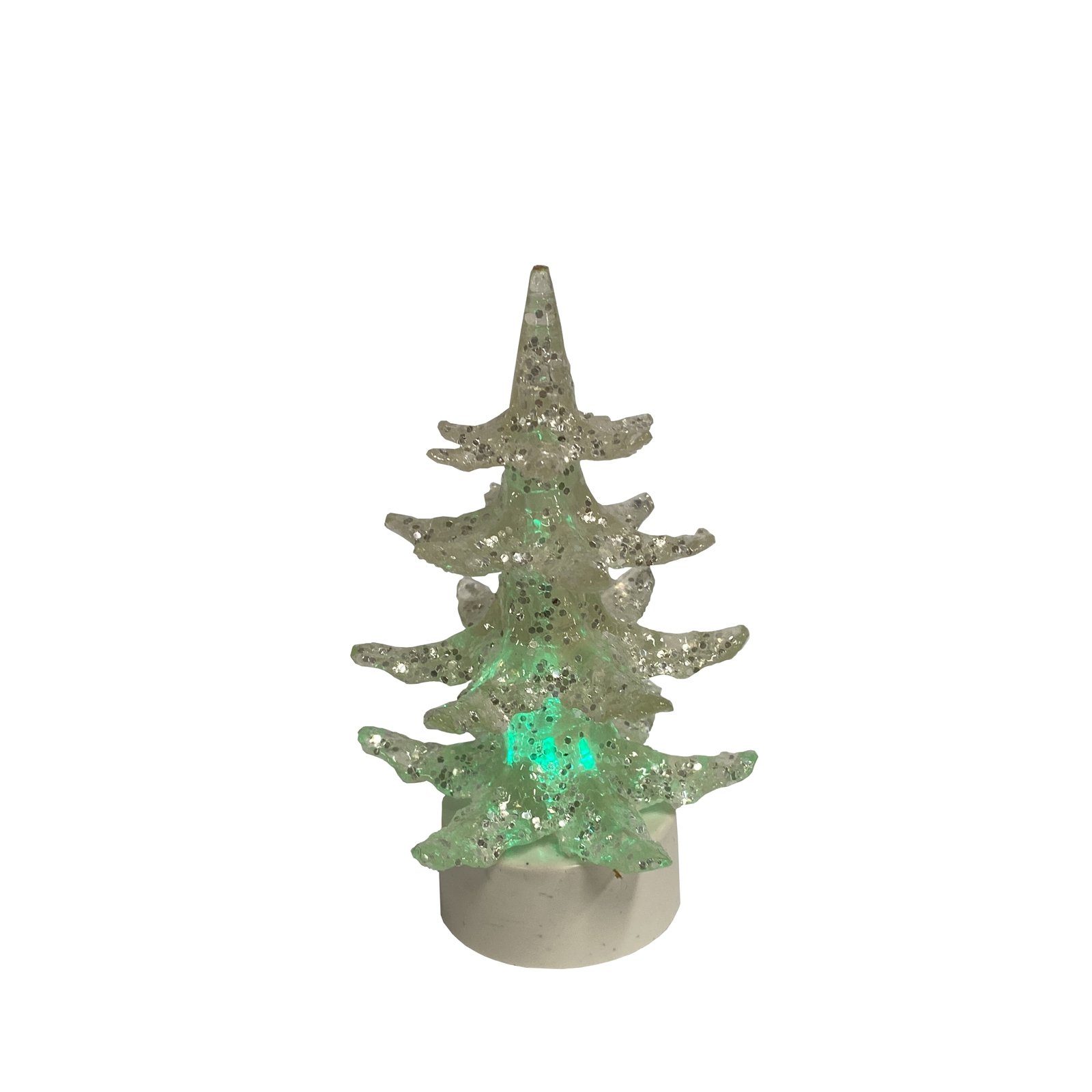 Weihnachtsfigur Funkelnder Weihnachtsbaum klein