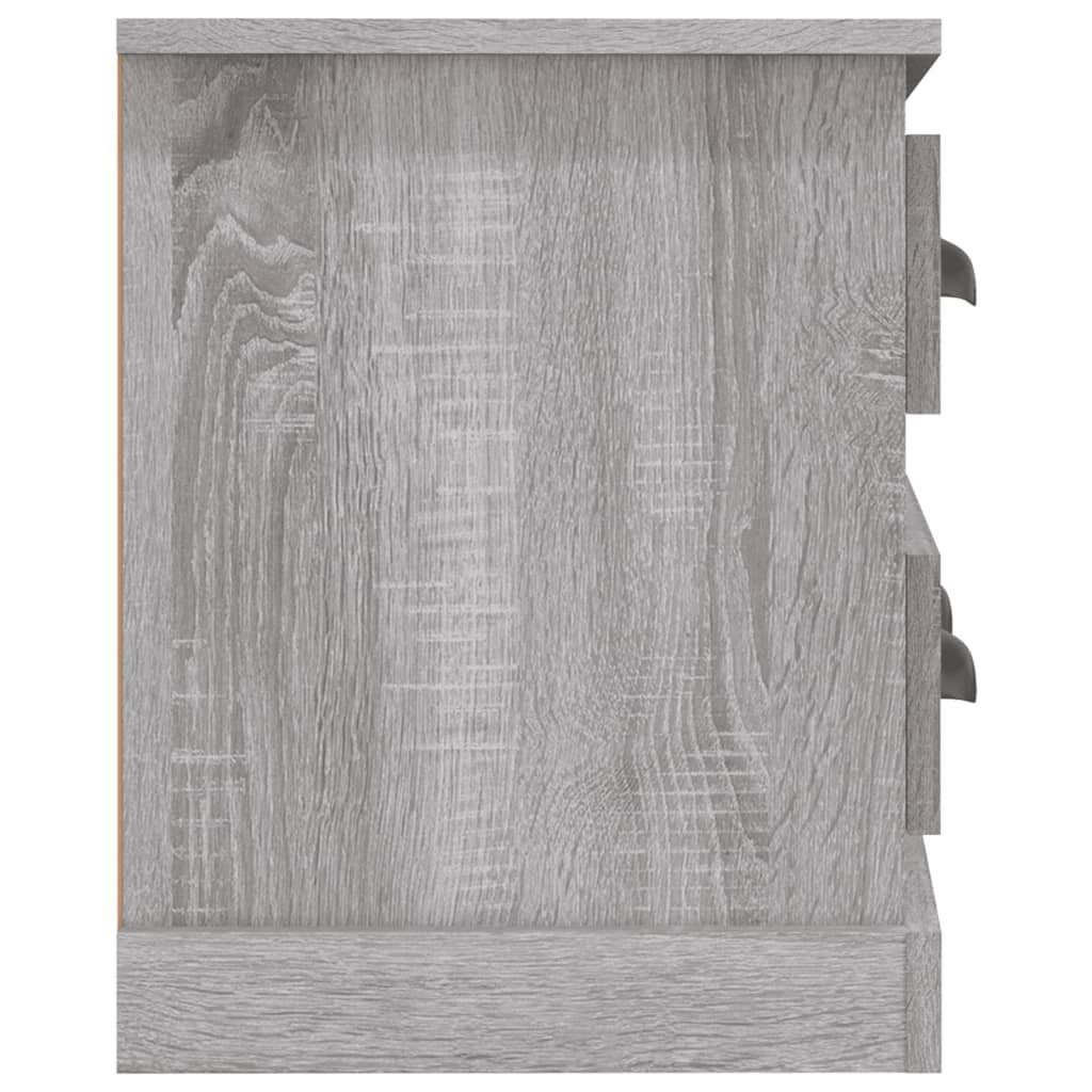 vidaXL TV-Schrank TV-Schrank Holzwerkstoff (1-St) Sonoma 100x35,5x45 cm Grau