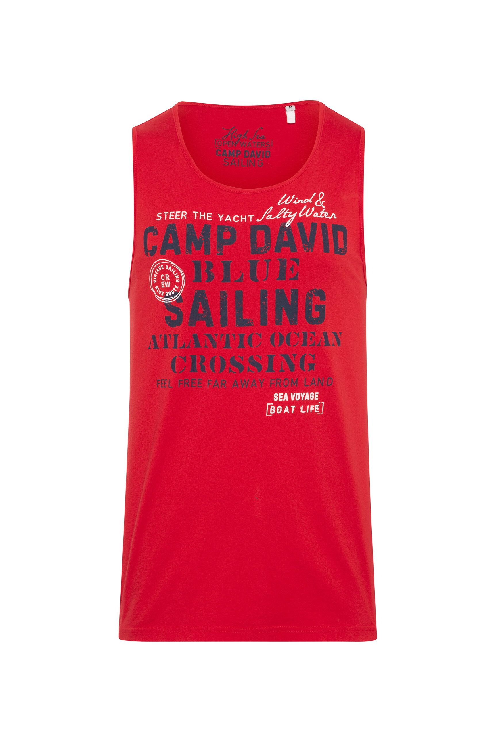 CAMP DAVID Tanktop aus Baumwolle günstig online kaufen