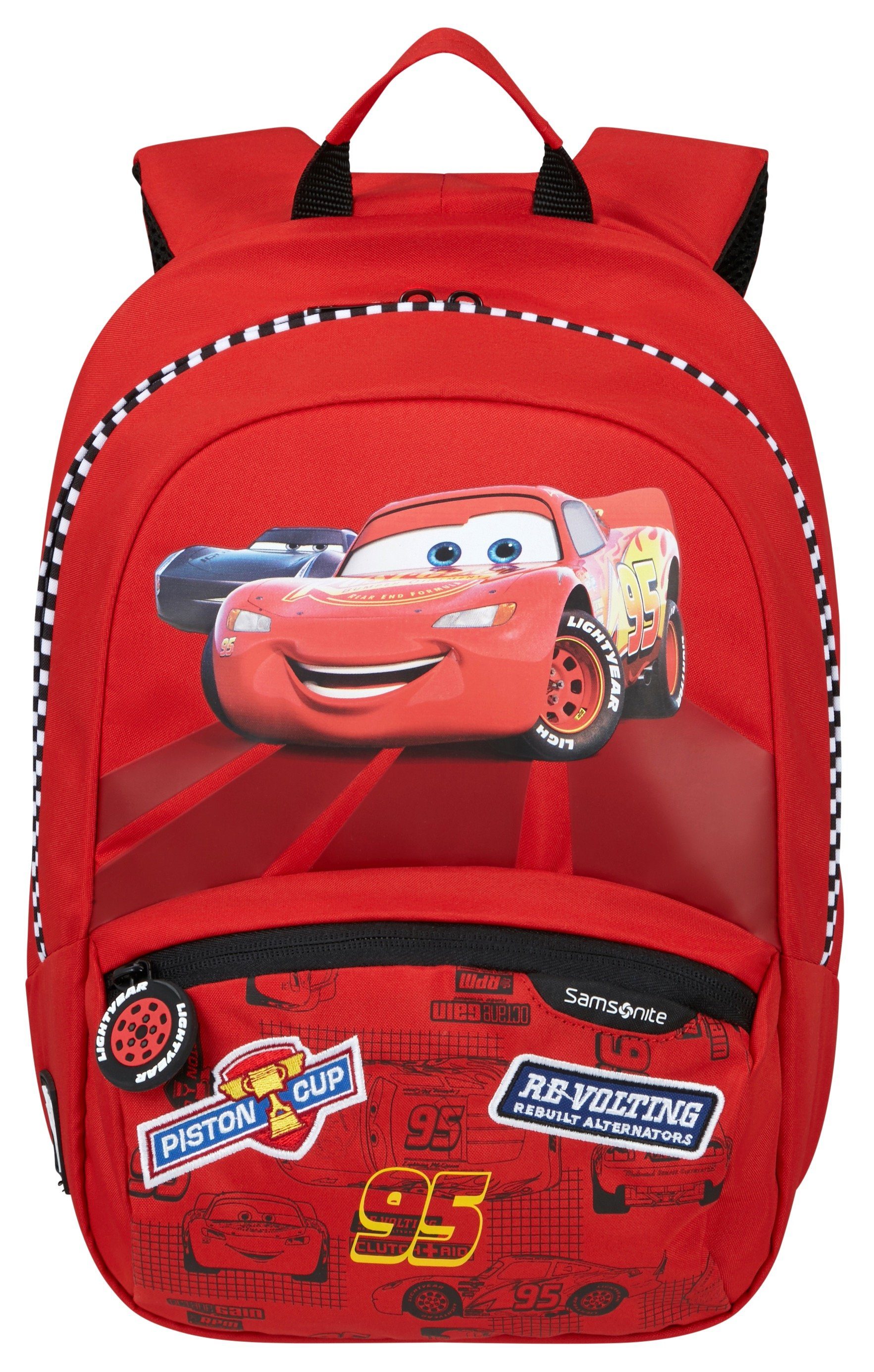 Samsonite Kinderrucksack DISNEY CARS S+, Kinder Freizeitrucksack Kindergartenrucksack aus recyceltem Material