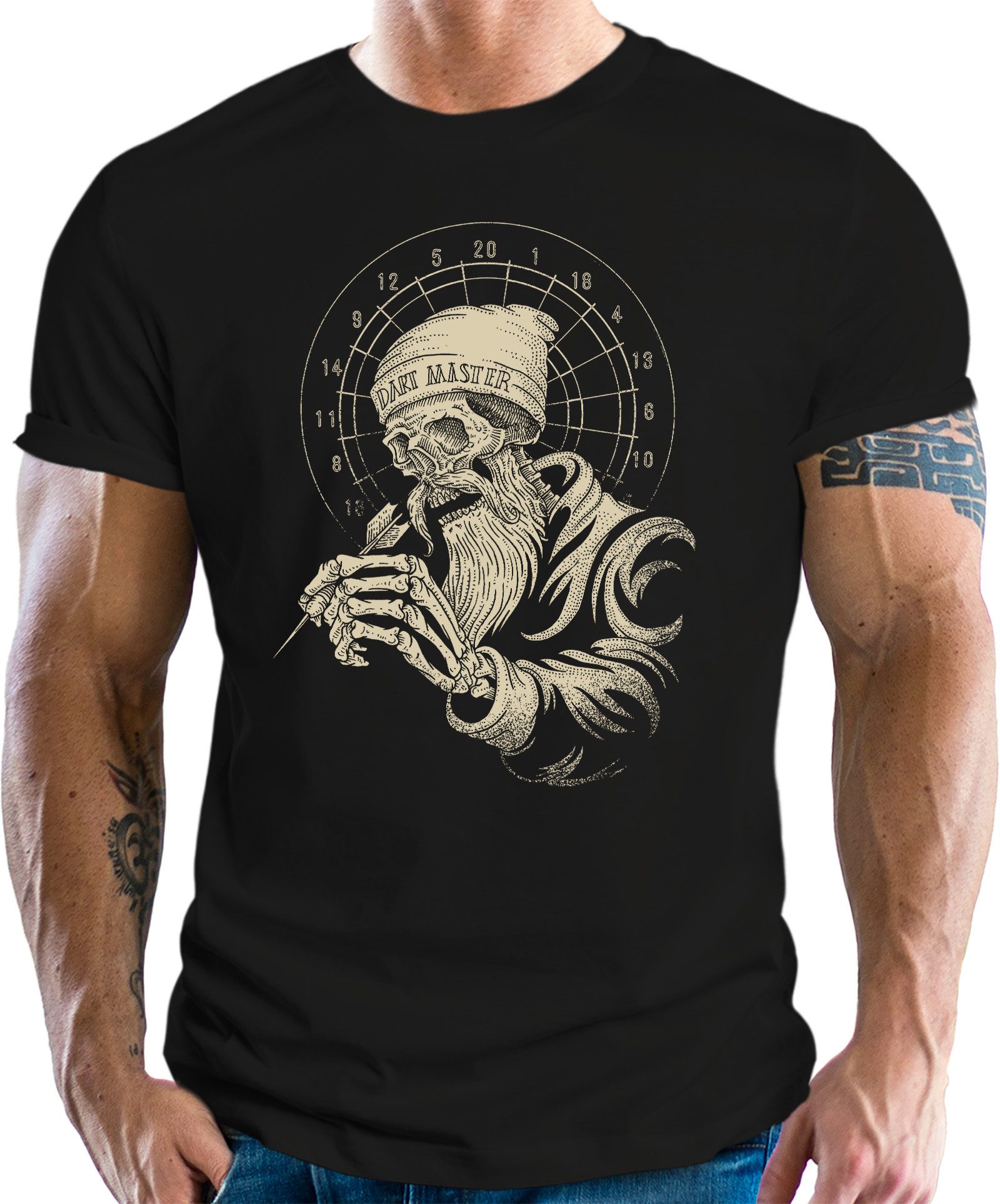 LOBO NEGRO® T-Shirt für Dartspieler: Dart Master