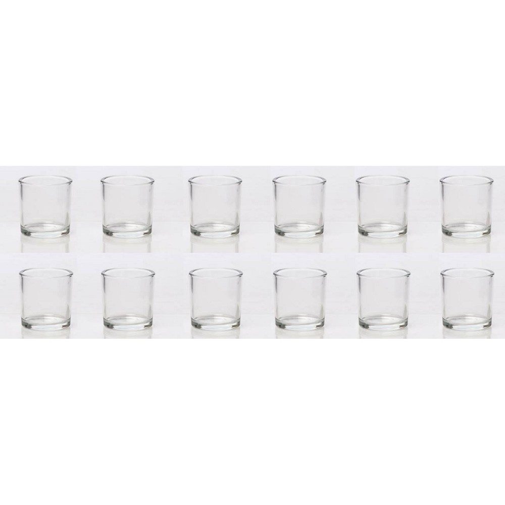 Rudolph Keramik Teelichthalter Transparent, Durchmesser 9 cm